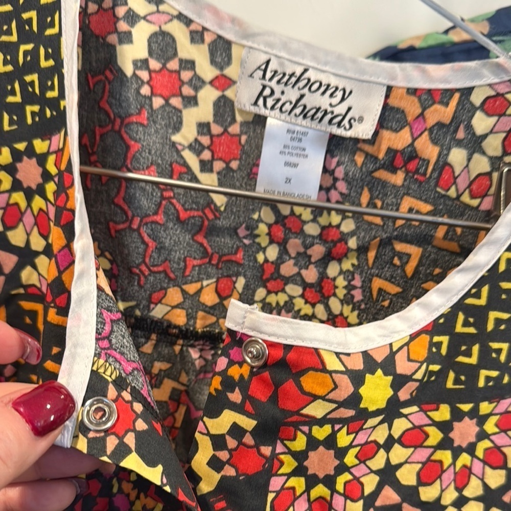 Anthony Richards Bundle 2 Snap Button Sleeveless … - image 2